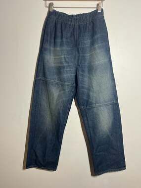 MM6 Maison Margiela EUC Elastic Waist Denim Jeans Size 38 2 US XS 26" Inseam